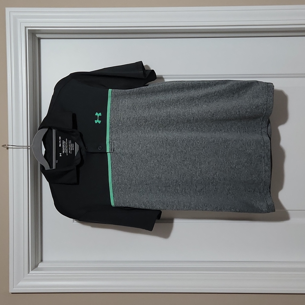 Men's underarmor golf shirt size small